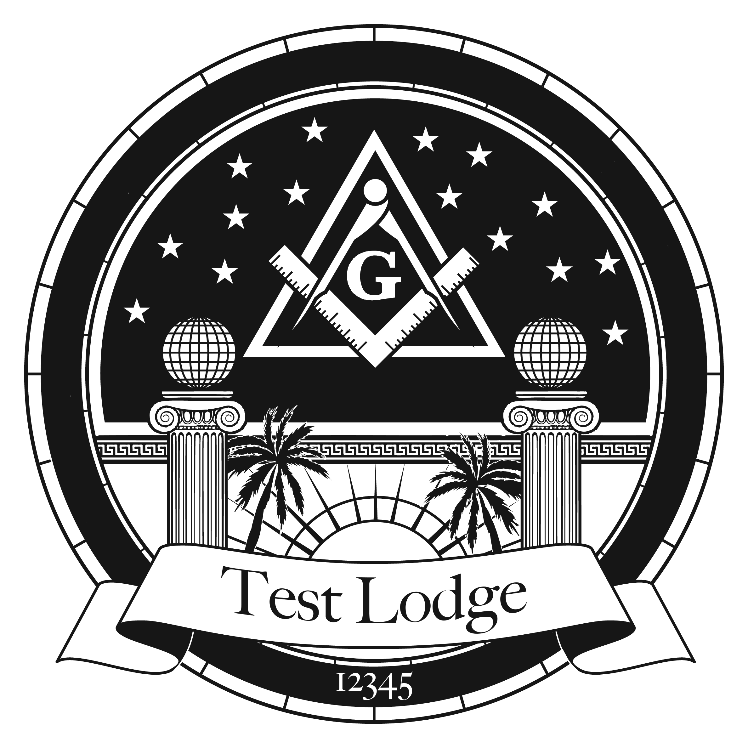 An example Lodge logo
